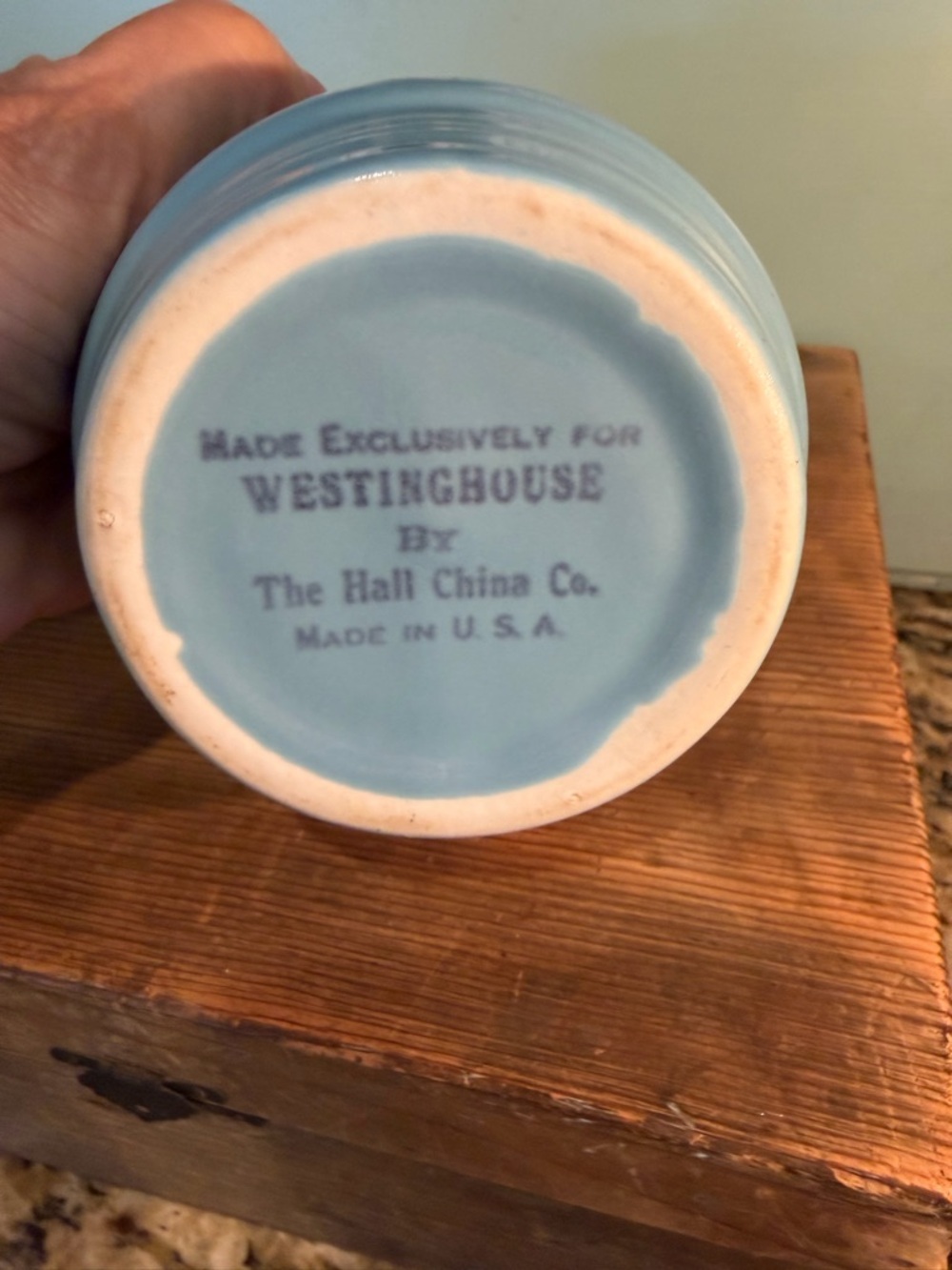 Vintage MCM Hall China Hotpoint Westinghouse Covered Refrigerator Dish - Picture 7 of 7